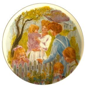 Vintage 1980 Mothers Day Plate Frances Hook Collector Limited 471/5000